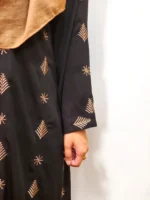 অস্বচ্ছ নরম গ্রীষ্মকালীন কিমোনো। BMW উপাদান দিয়ে তৈরি, সামনে বোতাম। - Image 3