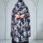 ফ্রি সাইজ লিনেন কাপড় দিয়ে তৈরি মুদ্রিত খিমার