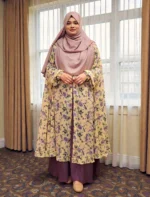 ফ্রি সাইজ ও ট্রান্সপারেন্ট সফট জর্জেট প্রিন্টের তৈরী কেপ