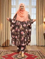 নতুন কেপ ও প্যান্ট সেট। ফ্রি সাইজ কেপের সাথে ম্যাচিং প্যান্ট। সবার পছন্দের এ্যালেক্স ম্যাটেরিয়ালের তৈরী। - Image 2