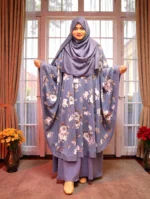 নন ট্রান্সপারেন্ট ও ফ্রি সাইজ গোল কেপ/আবায়া। সাইড প্রোফাইল খোলা।আরামদায়ক এ্যালেক্স ফেব্রিক দিয়ে বানানো।