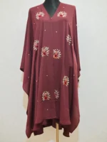 গর্জিয়াস কারচুপি কেপ।ফ্রি সাইজ। নন ট্রান্সপারেন্ট দুবাই চেরি ম্যাটেরিয়ালের তৈরী।