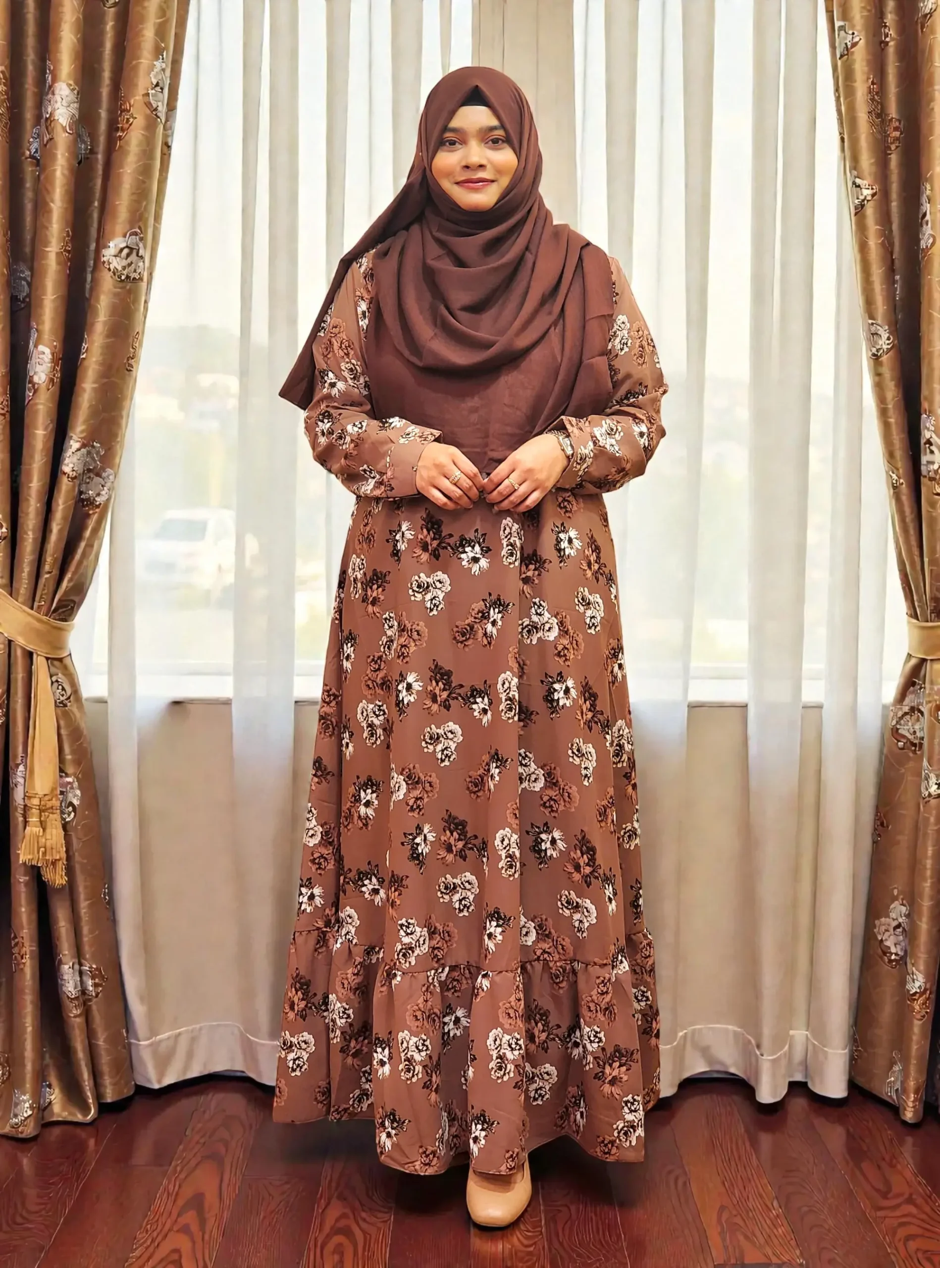 AMG 1535 মারমেইড গাউন সফট ও নন ট্রান্সপারেন্ট। এ্যালেক্স ম্যাটেরিয়াল দিয়ে তৈরী। - Image 1