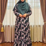 প্রিন্টেড মারমেইড গাউন সফট ও নন ট্রান্সপারেন্ট। এ্যালেক্স ম্যাটেরিয়াল দিয়ে তৈরী।