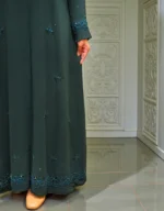 প্রিমিয়াম অ-স্বচ্ছ কিমোনো। নরম হীরার জর্জেট উপাদান দিয়ে তৈরি। - Image 3