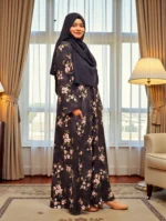 রেগুলার ডেইলি ইউজ এক পার্ট বোরখা – নন ট্রান্সপারেন্ট ইমপোর্টেড এ্যালেক্স ফেব্রিক পকেট বোরখা