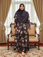 নন ট্রান্সপারেন্ট এ্যালেক্স ফেব্রিক এক পার্ট বোরখা