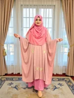 Exclusive Karchupi Cape in Dubai Cherry Material এক্সক্লুসিভ কারচুপি কেপ দুবাই চেরি মেটেরিয়াল দিয়ে তৈরি