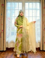 ঐতিহ্যবাহী নকশার মসলিন পোশাক ডিজাইন Traditional Muslin Dress Design