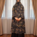 নিকাব এ্যাটাচ করা ফ্রি সাইজ খিমার – premium Islamic khimar