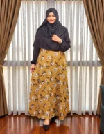 ডেইলি ওয়্যার প্রিমিয়াম ওয়ান পার্ট গাউন – এ্যালেক্স দিয়ে বানানো - Image 3