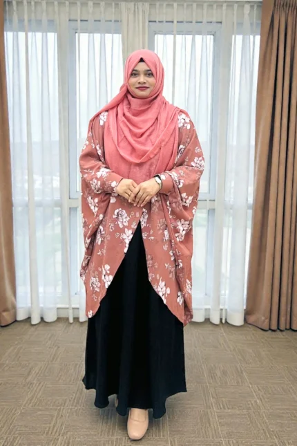 নন-ট্রান্সপারেন্ট সফট এ্যালেক্স ফেব্রিক ফ্রি সাইজ কেপ ফর ডেইলি ওয়্যার