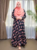 মারমেইড গাউন খুবই সফট ও নন ট্রান্সপারেন্ট এ্যালেক্স ম্যাটেরিয়াল দিয়ে তৈরী - Image 4