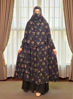 প্রিমিয়াম লিলেন খিমার কালেকশন - গরমে আরামদায়ক নন-ট্রান্সপারেন্ট ফ্রি সাইজ খিমার - Image 4