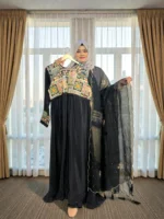 প্রিমিয়াম মসলিন & জামদানী গাউন কালেকশন | এক্সক্লুসিভ ডিজাইন - Image 3