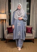 ফ্রি সাইজ কারচুপি কেপ - আধুনিক ডিজাইন ও আরামদায়ক ফেব্রিক