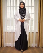 ফ্রেন্ডলি কেপ দুবাই চেরি ম্যাটেরিয়াল নন ট্রান্সপারেন্ট ফ্রি সাইজ - Image 3