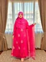 এক্সক্লুসিভ হিজাবী মসলিন গাউন  কালেকশন | আউটলেট ও অনলাইন - Image 2