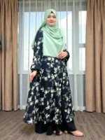 এলিগ্যান্ট ফিউশন কেপ – ফ্রি সাইজ সফট এ্যালেক্স ফেব্রিক