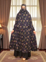 প্রিমিয়াম লিলেন খিমার কালেকশন - গরমে আরামদায়ক নন-ট্রান্সপারেন্ট ফ্রি সাইজ খিমার - Image 3