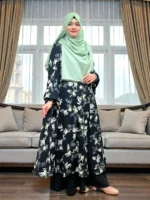 ডেইলি ও অকেশনাল ওয়্যারের জন্য স্টাইলিশ ফিউশন খিমার কেপ