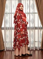 সফট এ্যালেক্স ম্যাটেরিয়ালের চারকোনা ফ্রিল কেপ ডিজাইন