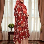 চারপাশে ফ্রিল দেওয়া ফ্রি সাইজ ফ্রিল কেপ ফর মুসলিম ওমেন