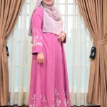 সাদা এমব্রয়ডারি কাজ করা নন ট্রান্সপারেন্ট বোরখা summer friendly comfortable one part borka