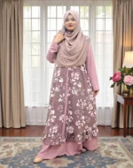 lightweight floral koti for daily wear