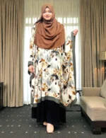 ডেইলি কমফোর্ট নন ট্রান্সপারেন্ট আবায়া | সফট এ্যালেক্স ফেব্রিক্স ফ্রি সাইজ - Image 2