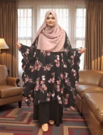 কমফোর্টেবল ডেইলি ওয়্যার ফ্রিল কেপ