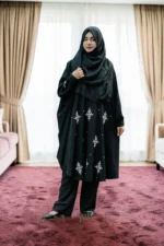 এক্সক্লুসিভ নতুন কারচুপি কেপ সেট। নন ট্রান্সপারেন্ট ফ্রি সাইজ - Image 2