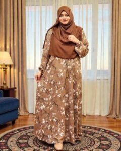 abaya and gown amg 1610