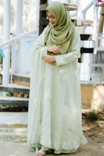 abaya and gown amg 1640