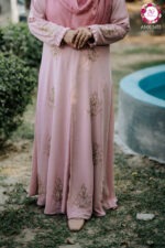 এক্সক্লুসিভ কারচুপি জর্জেট কিমোনো | Soft Transparent Kimono for Women - Image 2