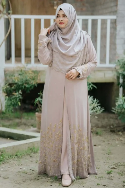 abaya and gown amk 1683