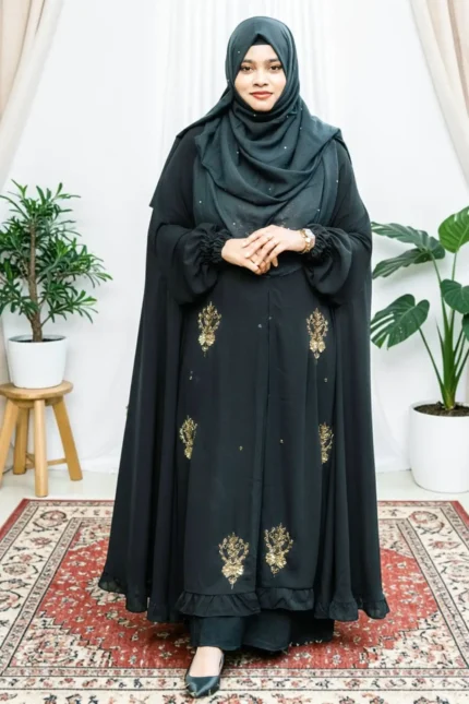 ABAYA AND GOWN KARCHUPI CAPE AMC 1686