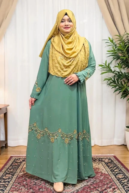 প্রিমিয়াম কারচুপি গাউন