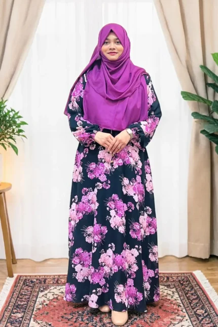 abaya and gown amg 1609