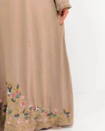 এক্সক্লুসিভ জারদোসি ডাবল পার্ট গাউন | ডায়মন্ড জর্জেট ফেব্রিক দিয়ে বানানো - Image 2