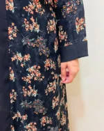 গর্জিয়াস কারচুপি কিমোনো কমফোর্টেবল এ্যালেক্স ম্যাটেরিয়ালে বানানো - Image 2