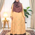 স্পেশাল ডাবল পার্ট কারচুপি গাউন – জর্জেট ম্যাটেরিয়ালে বানানো স্টাইলিশ পার্টি ওয়্যার
