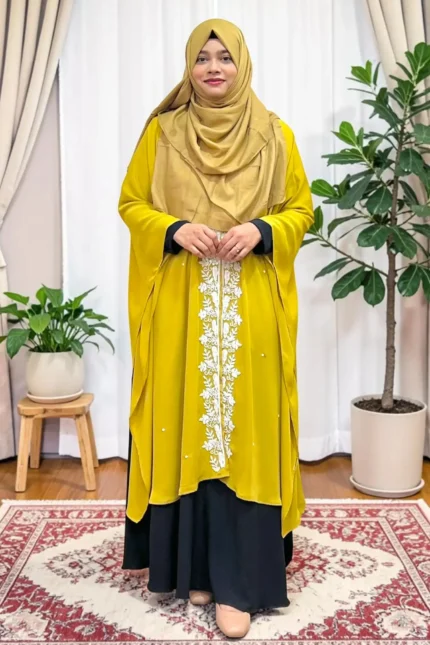 ABAYA AND GOWN KARCHUPI CAPE AMC 1744