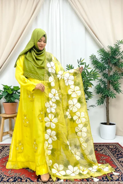 abaya and gown amg 1747