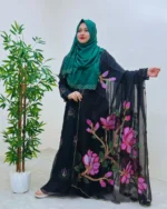 প্রিমিয়াম পদ্মরাগ মসলিন গাউন – নিখুঁত কারচুপি ও এক্সক্লুসিভ ডিজাইন
