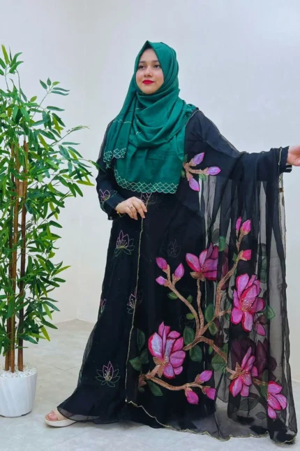 abaya and gown muslin collection amg 1706