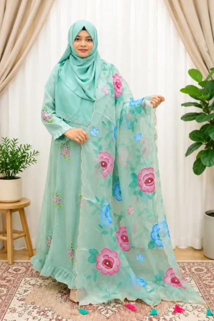 abaya and gown new muslin ciollection amg 1750