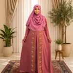 Luxury Diamond Georgette Kimono
