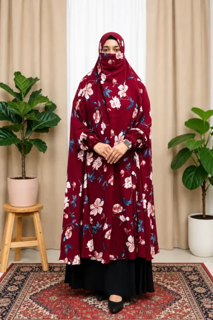 abaya and gown khimar collection amkh 1768