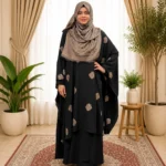 এমব্রয়ডারি ডায়মন্ড জর্জেট কেপ
